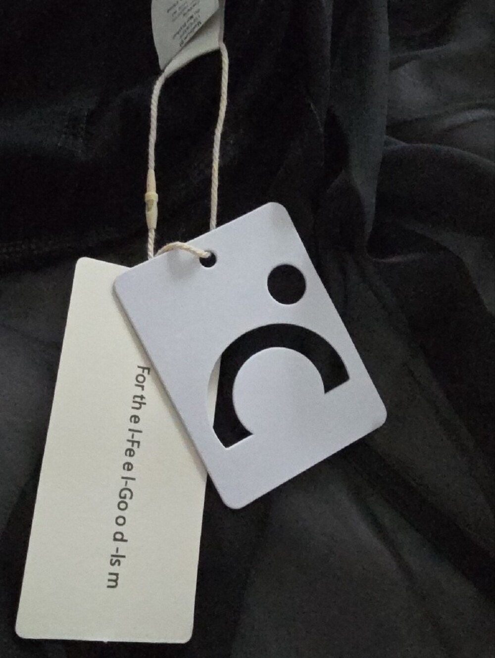 Commense Black Dress With Sheer hem. New With Tags - Picture 7 of 7